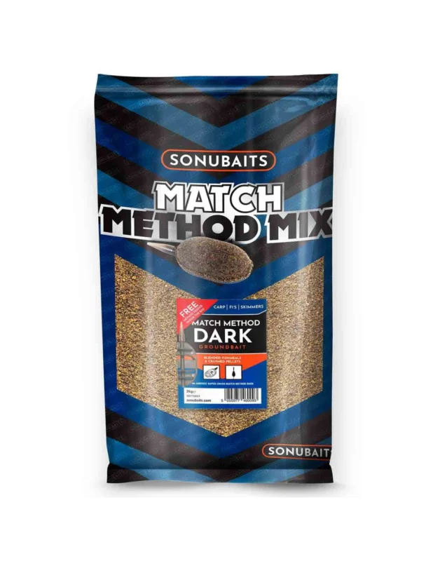 Do wyczerpania zapasów Zanęta Sonubaits Match Method Mix - Dark 2kg