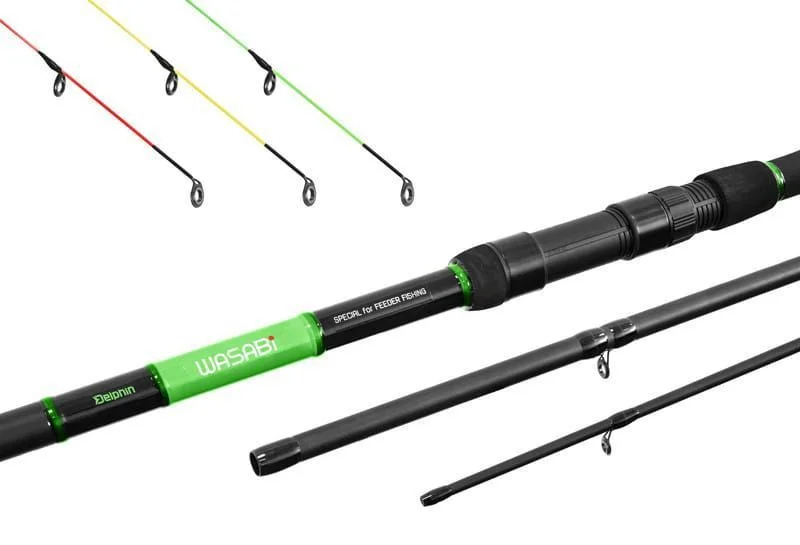 Okazja Wędka Delphin WASABI Feeder - 3 składy / 300cm / 100g