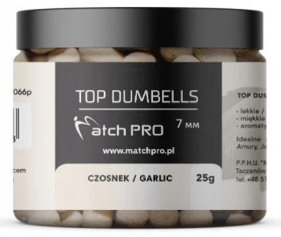 Nowość Match Pro Top Dumbells CZOSNEK 7mm 25g