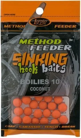 Wybór klientów Lorpio Sinking Boilies kulki 10mm KOKOS
