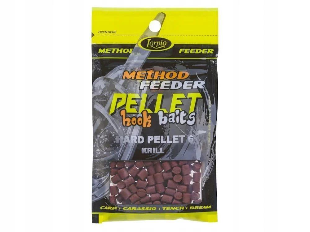 Pellet Haczykowy Lorpio KRILL 6mm / 25g Wysoka jakość