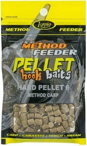 Pellet Haczykowy Lorpio METHOD CARP 6mm / 25g Wybór klientów