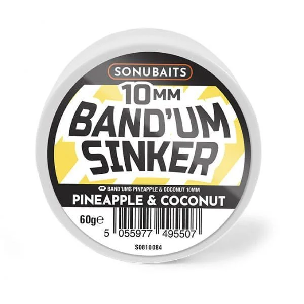 SONUBAITS BAND'UM SINKER - PINEAPPLE COCONUT 10mm 60g Wyprzedaż