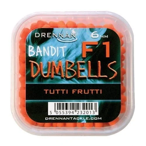 Niska cena Drennan Pellet Method DUMBELLS F1 6mm Tutti Frutti