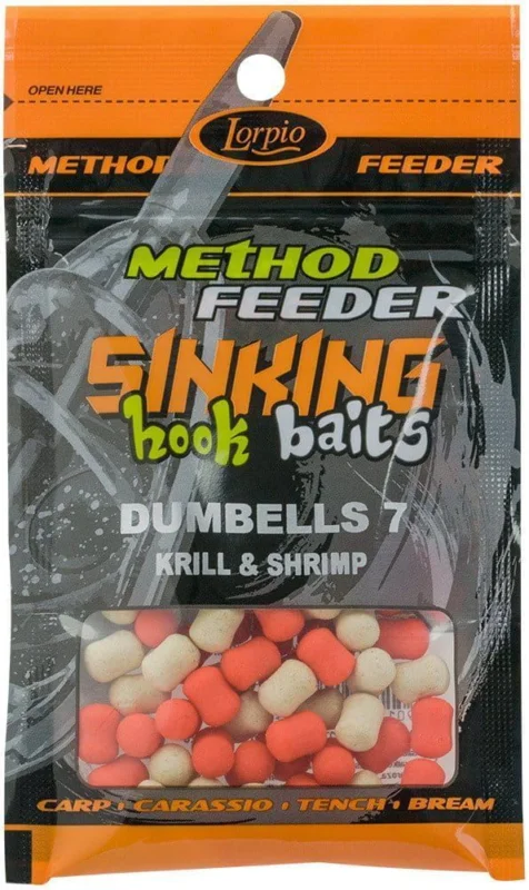 Lorpio Sinking Dumbells 7x10mm Krewetka & Kryl Wysoka jakość
