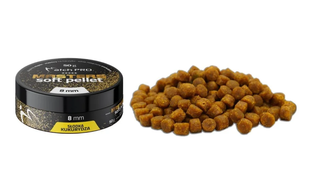 Pellet MatchPro Masters Soft 8mm / 50g - Słodka Kukurydza Wyjątkowa oferta