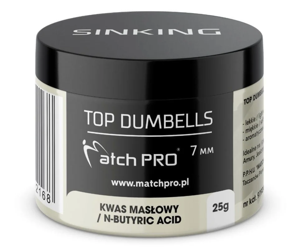 Hit cenowy Dumbells MatchPro Top 7mm / 25g - N-Butyric