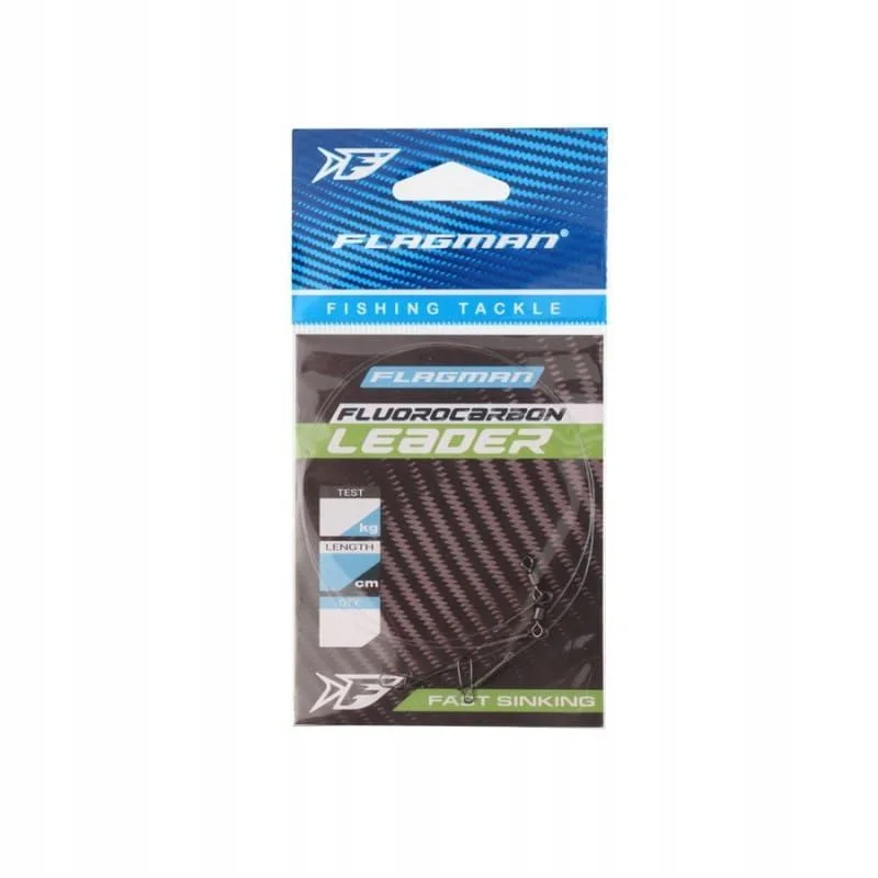 Tylko do końca tygodnia Przypon Flagman Fluorocarbon Leader 25cm / 8,5kg