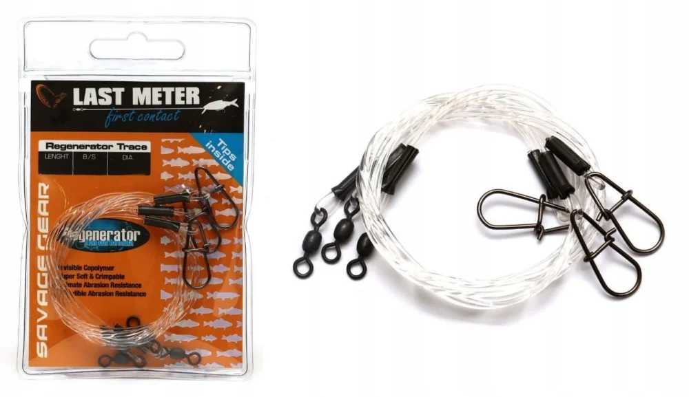 Niska cena Przypony Savage Gear Regenerator Trace 50cm/0.85mm/20kg - 3szt.