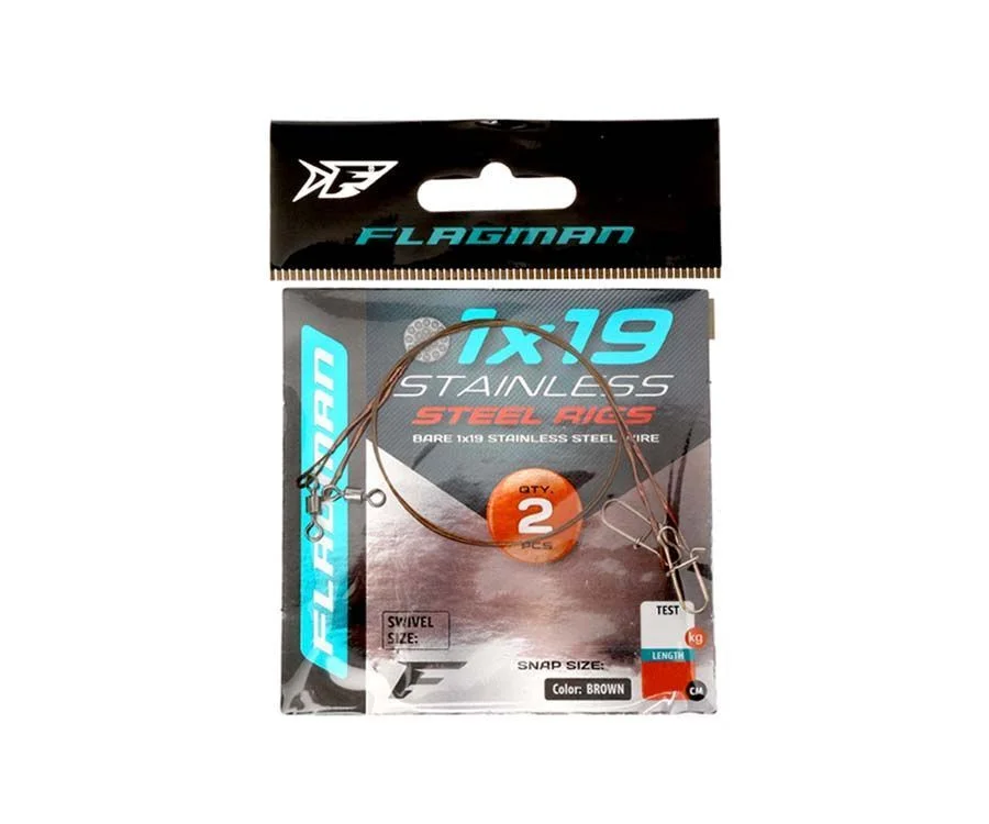 Darmowa dostawa Przypony Flagman Wire Leader X19 - 20cm / 10kg