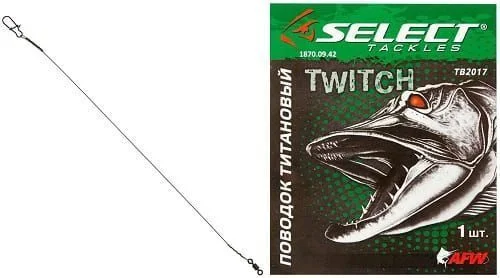 Select Przypon Tytanowy 17cm 7kg Popularny