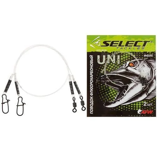 Kup teraz Select Przypon Fluorocarbonowy 30cm 12kg (2szt/opak)