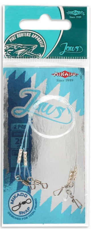 Przypon Mikado Jaws Super Strong 45cm 23kg Fluorocarbon Promocja