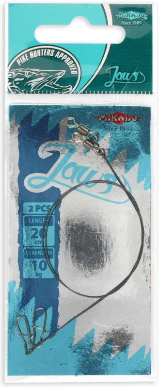 Taniej Przypon Mikado Jaws-Superlight 5kg 25cm Wolfram