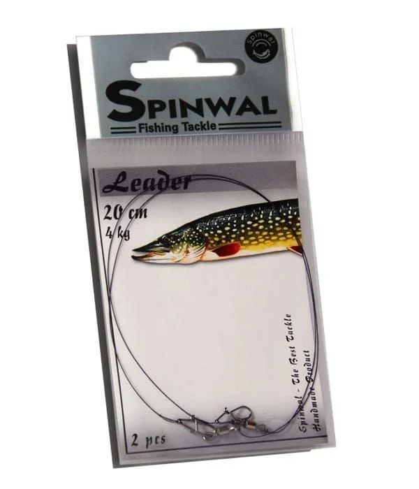 Przypon Spinwal Wolframowy 20cm 4kg 2 szt. Tylko do końca tygodnia
