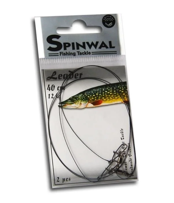 Oferta czasowa Przypon Spinwal Wolframowy 40cm 12kg 2 szt.