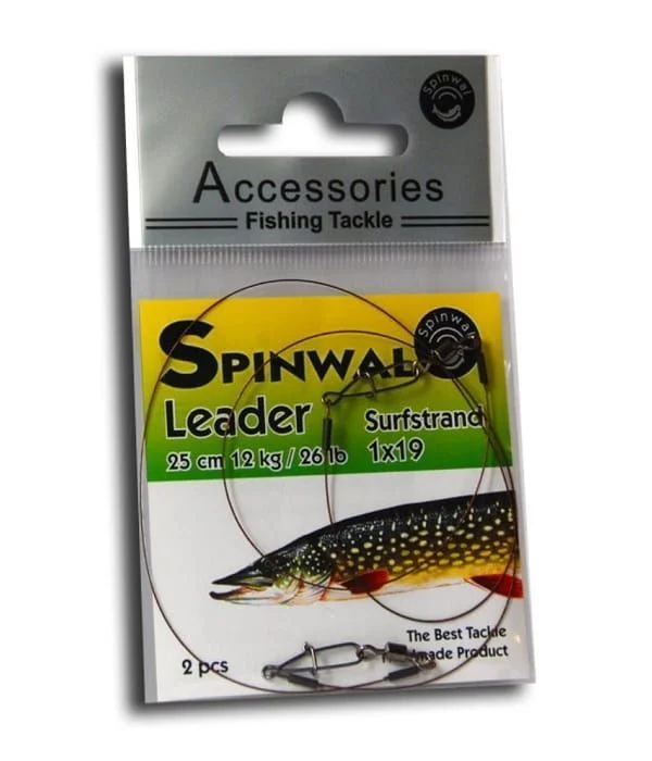 Przypon Spinwal Stalowy 25cm 12kg 2 szt. Bezpieczna płatność
