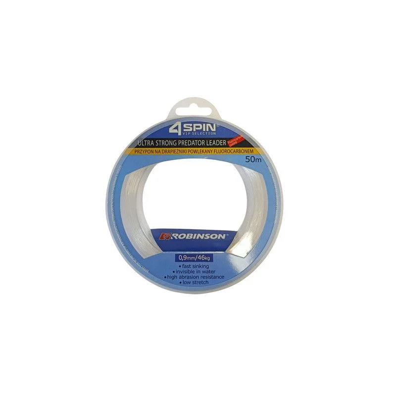 Żyłka Przyponowa Robinson Fluorocarbon 1,0mm, 50m 58kg Sprawdź teraz