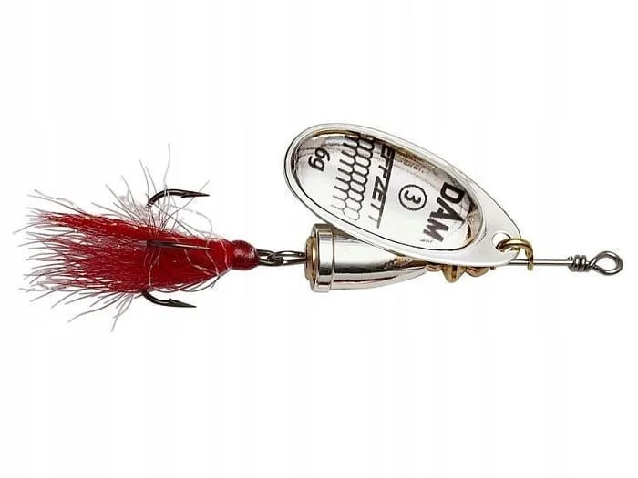 Obrotówka DAM EFFZETT EXECUTOR DRESSED 11g #5 SILVER Popularny