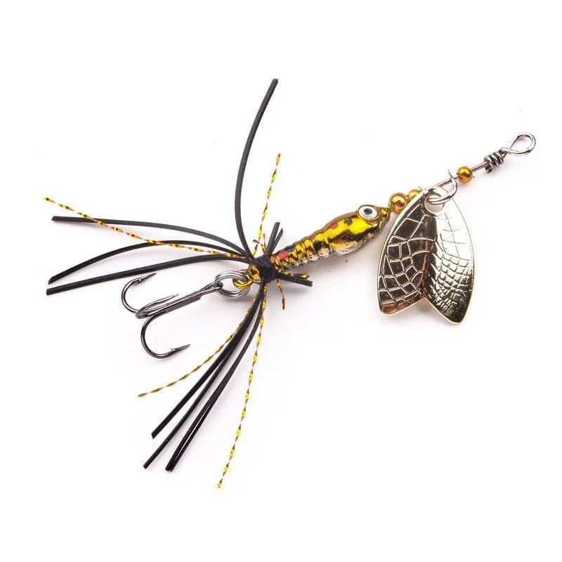SPRO Błystka Larwa Mayfly Spinner #10 5cm 4g Brown Trout Do wyczerpania zapasów