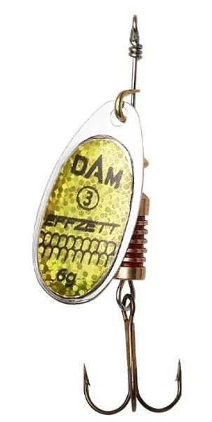 Błystka Obrotowa DAM STANDARD SPINNER #6 20g SINKING REFLEX GOLD Premium