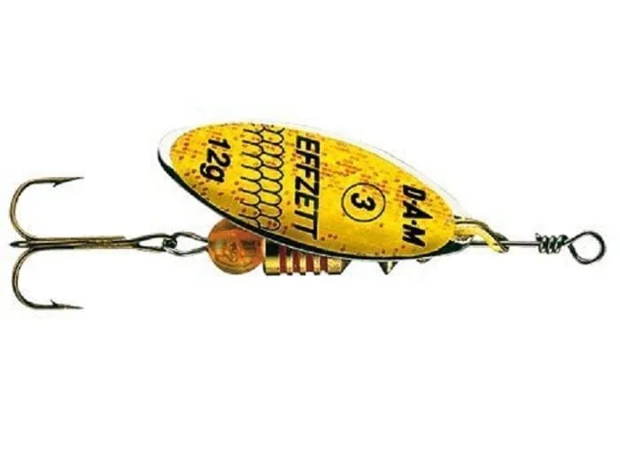 Obrotówka DAM Effzett Predator Yellow Glitter #2 / 7g Super okazja