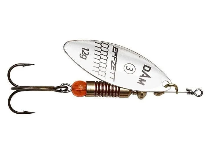 Premium Obrotówka DAM Effzett PREDATOR SPINNER #4 / 17g SILVER