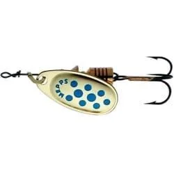 Mepps COMET DECORE złoty/niebieskie kropki 4/8g Bestseller