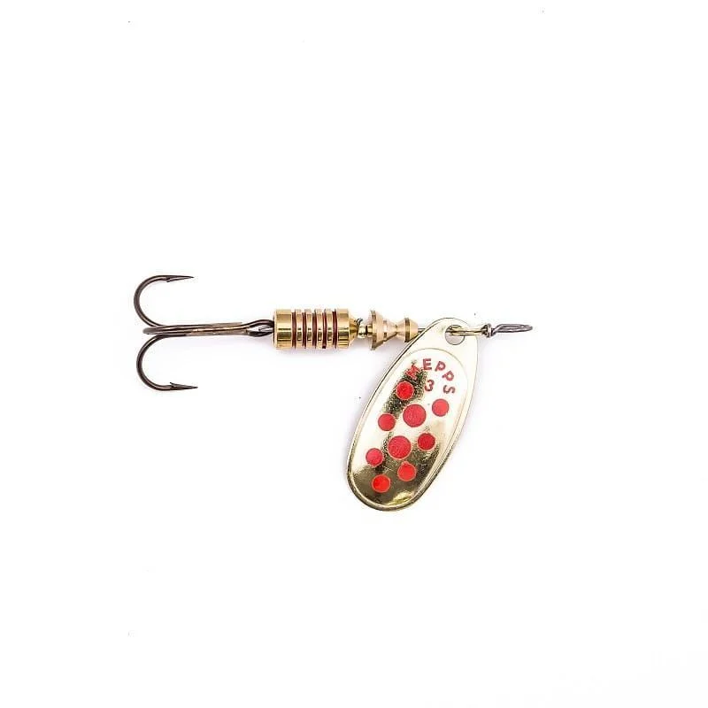 Mepps COMET DECORE złoty/czerwone kropki 4/8g Obniżka ceny