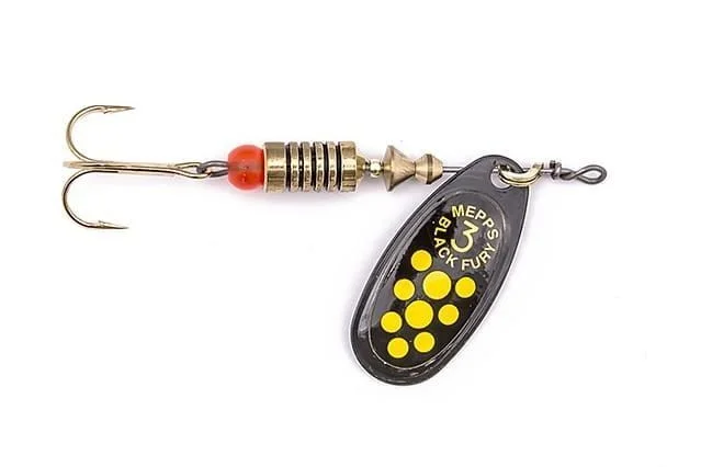 Do wyczerpania zapasów Mepps BLACK FURY czarny/żółte_yellow. 0/2g