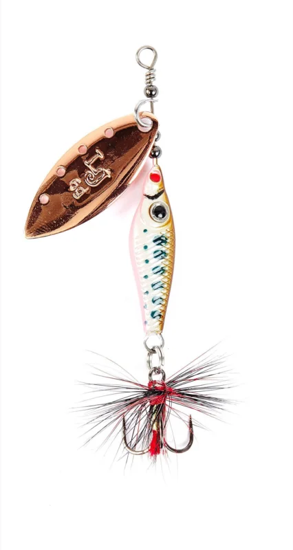 Tani Obrotówka Lucky John TRIAN BLADE LONG 6g - 006