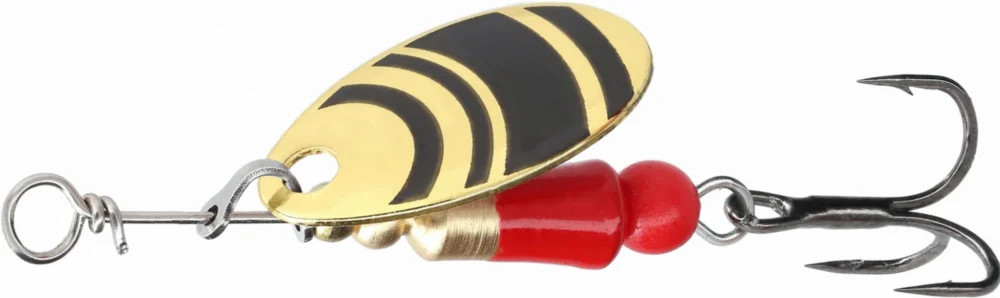 Łatwy zwrot Obrotówka Mikado M-Craft Micro Spinner 0/BG