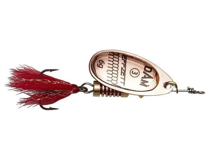 Tani Obrotówka DAM Effzett Standard Dressed Spinner 12g #5 Copper