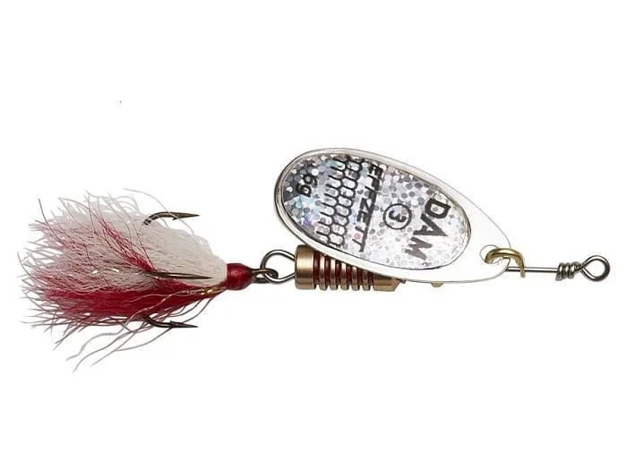 Obrotówka DAM Effzett Standard Dressed Spinner 4g #2 Reflex Silver Bezpieczne zakupy