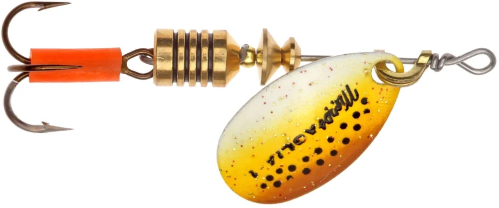Obrotówka Mepps Aglia Fluo Micropigments Brown Trout Ograniczona ilość