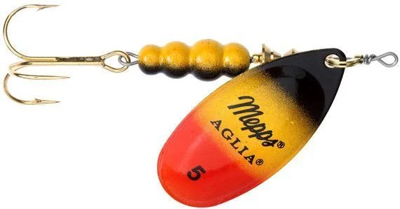 Bestseller Mepps AGLIA FURIA błystka obrotowa złota/gold nr. 5 13g