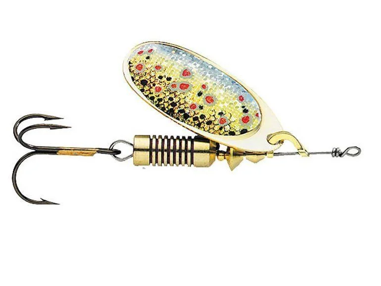 Oferta Obrotówka Effzett Nature 3D Spinner 2 4g Brown Trout