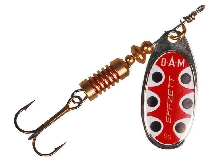 Tylko dziś Obrotówka Effzett Standard Spinner 2 4g Silver Black Dot