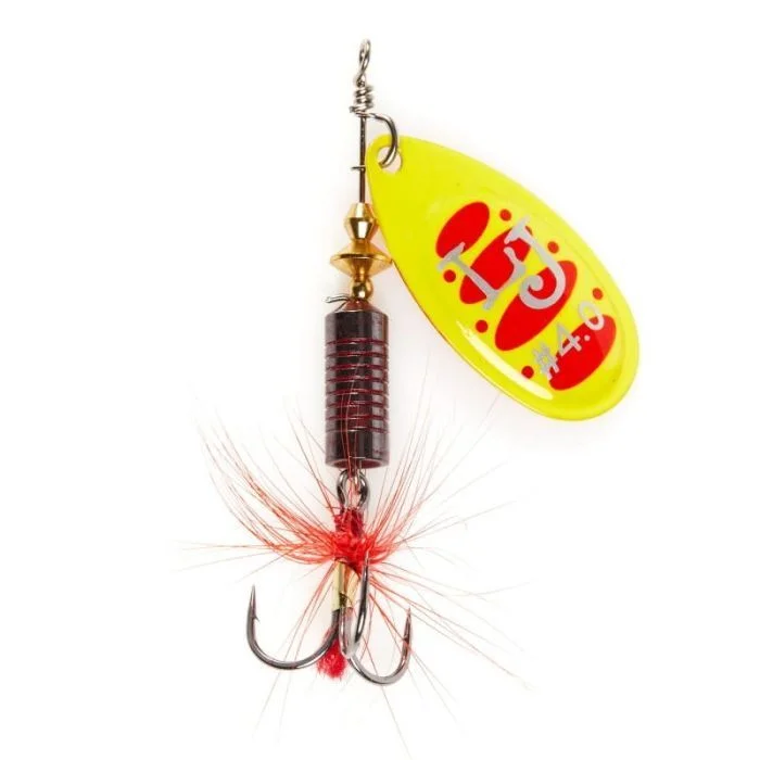 Obrotówka Lucky John Shelt Blade #4 10,3 g. Kol. 010 Nowy