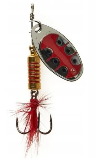 Dostępne od ręki Błystka Obrotowa Lucky John Spinner Spin X Round #4 11 g. Kolor SX1