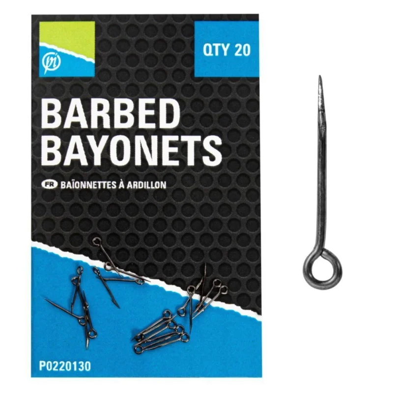 Igły Preston Barbed Bayonets Dostępne od ręki
