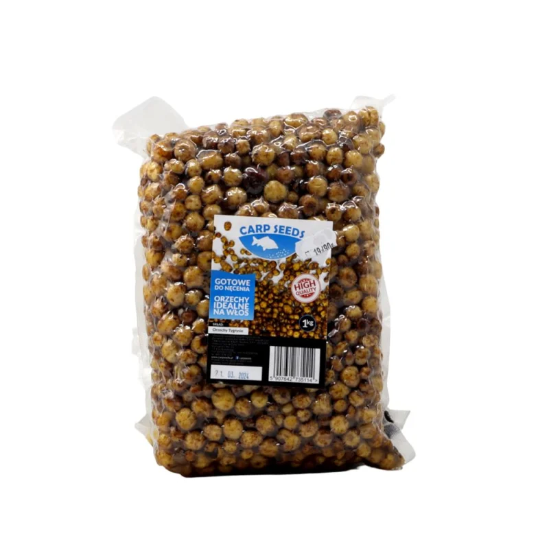 Carp Seeds Orzechy Tygrysie Gotowe Mix 1Kg Wysoka jakość