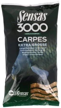 Wyjątkowa oferta Sensas 3000 ZANĘTA CARPES EXTRA GROSSE 1KG