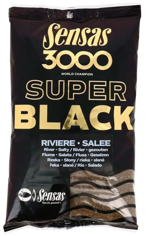 Sensas 3000 SŁONA ZANĘTA DARK SALEE 1KG RIVER Oferta czasowa