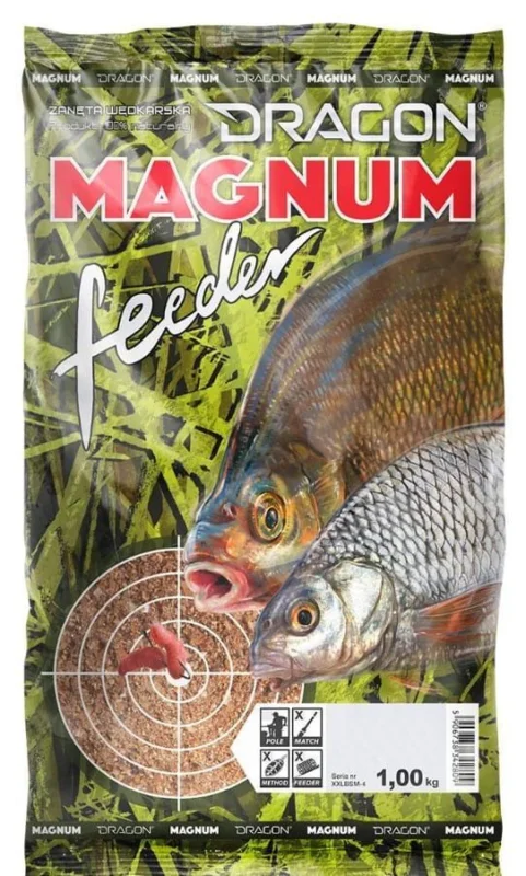 Hit cenowy Zanęta Dragon Magnum Feeder - Płoć - Czerwona Przyprawa 1kg