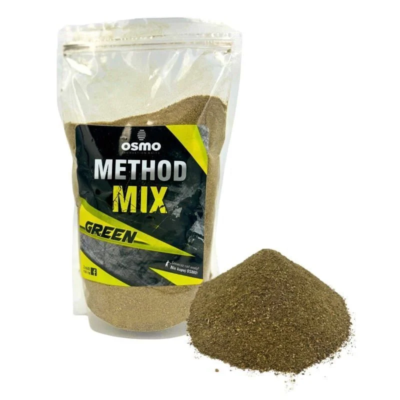 Ograniczona ilość Zanęta Osmo Method Mix - Green 800g