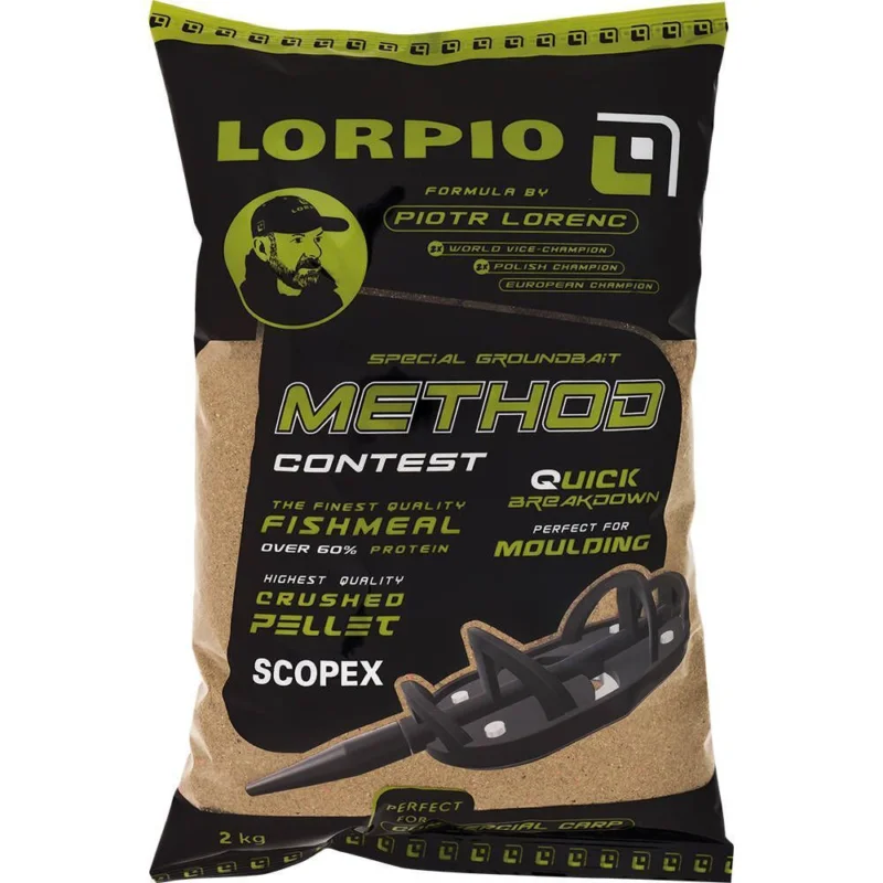 Zanęta Lorpio Method Contest Scopex 2kg Ekspresowa dostawa