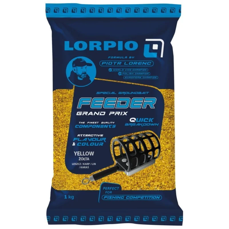 Obniżka ceny Zanęta Lorpio Feeder Grand Prix 1kg - Yellow