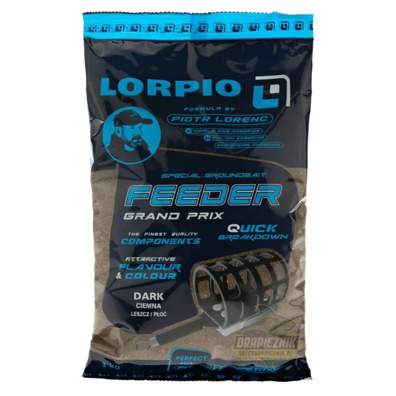 Zanęta Lorpio Feeder Grand Prix 1kg - Dark Promocja