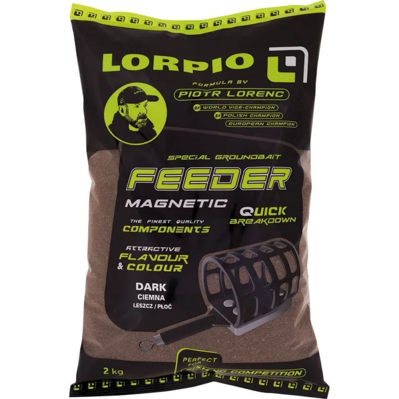 Zanęta Lorpio Feeder Magnetic 2kg - Dark Okazja